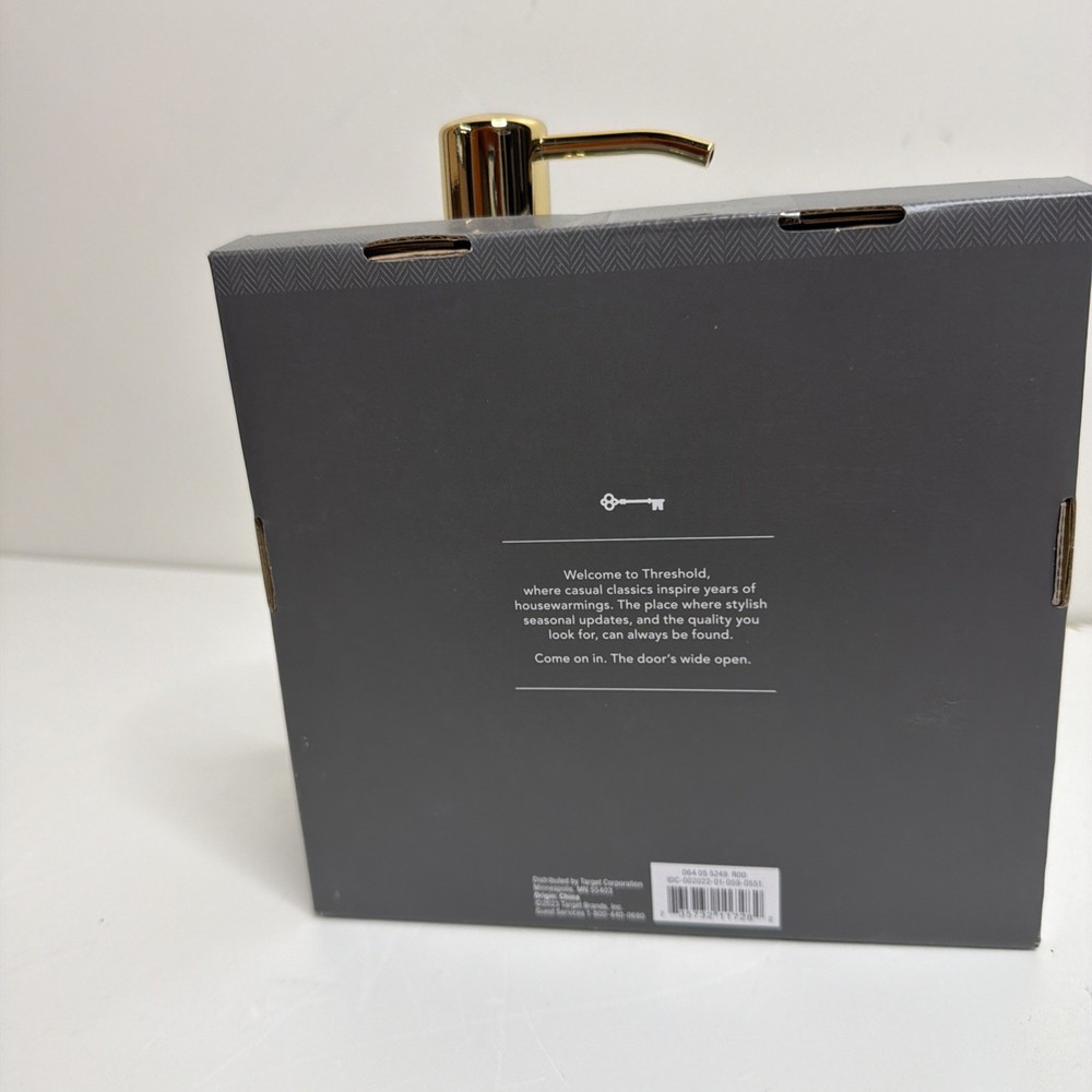 3pc Luxe Coordinate Bath Bundle Set - Threshold™: Elegant Glass Ensemble NIB