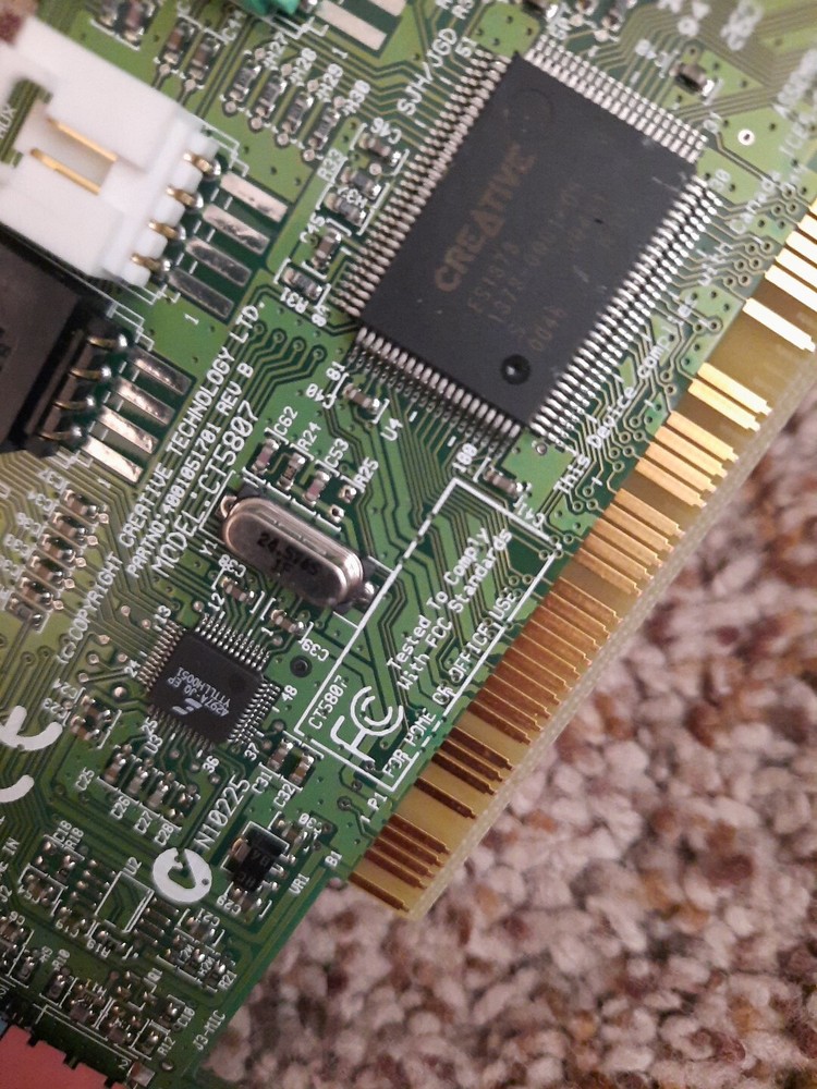 [TECH] CREATIVE Audio PCI Sound Card