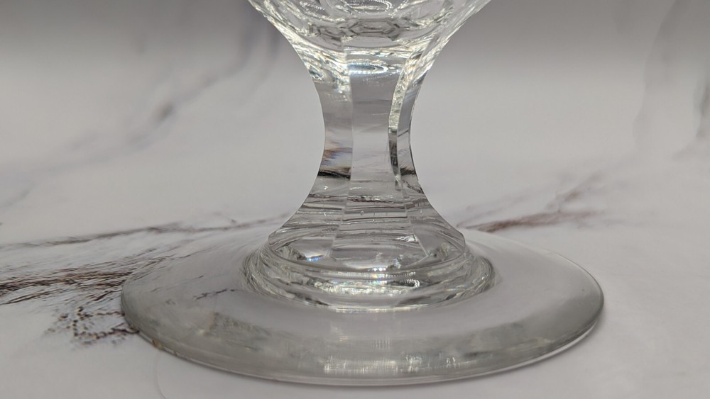 4 Vintage Crystal Goblets