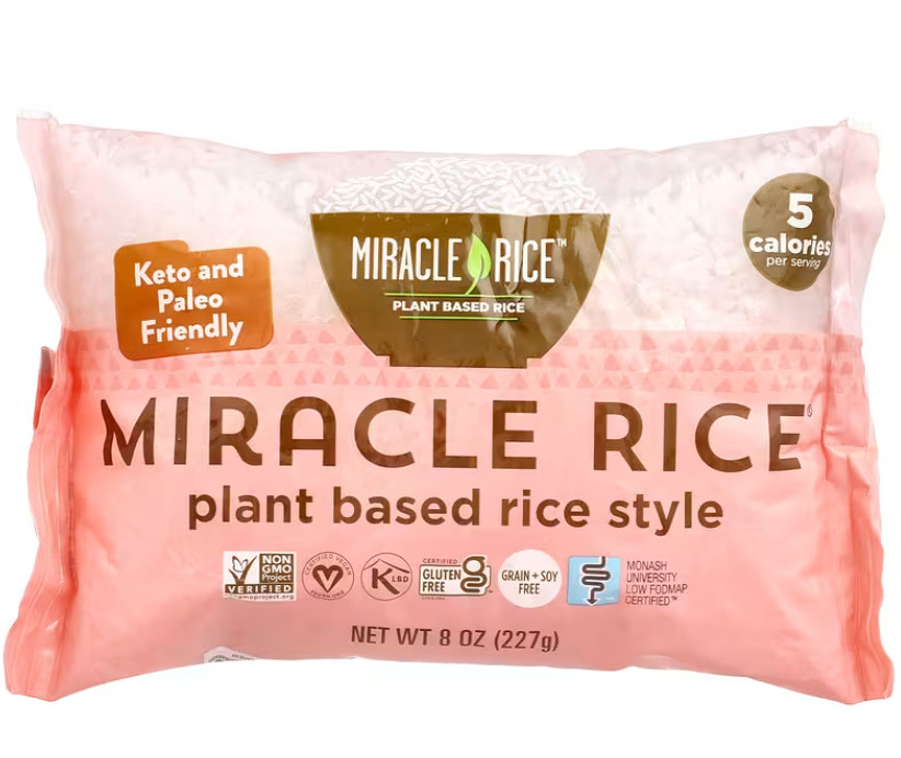 Miracle Noodle Miracle Rice Plant Based Rice 8 oz