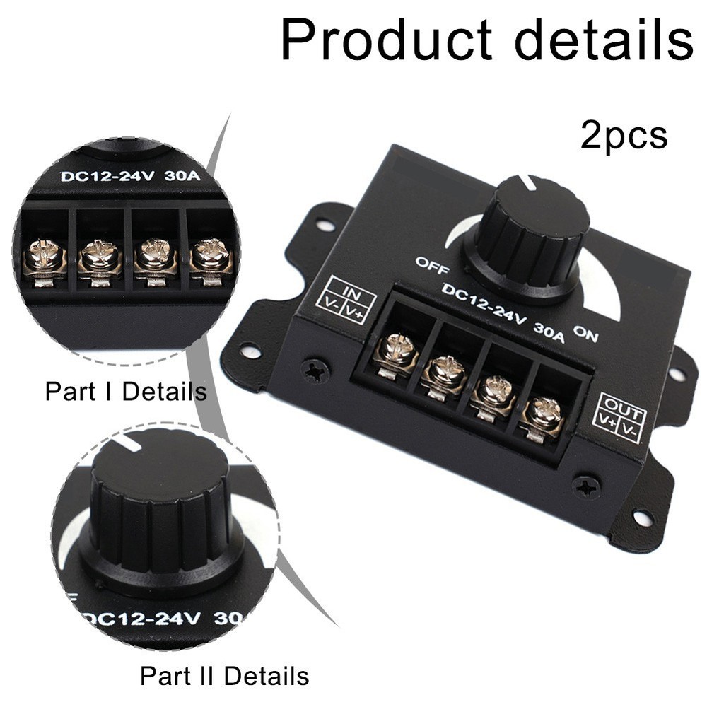 Dimming Controller DCDC Voltage Regulator Compatible with Light Strips