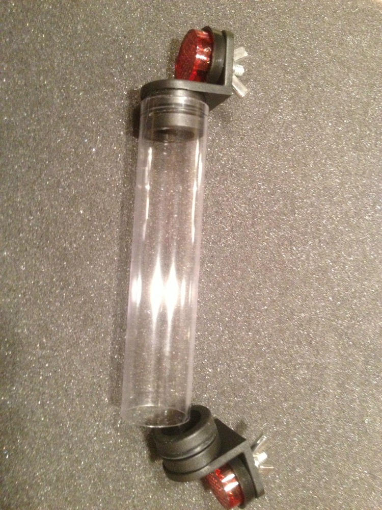 registration holder, fits motorcycle license plate