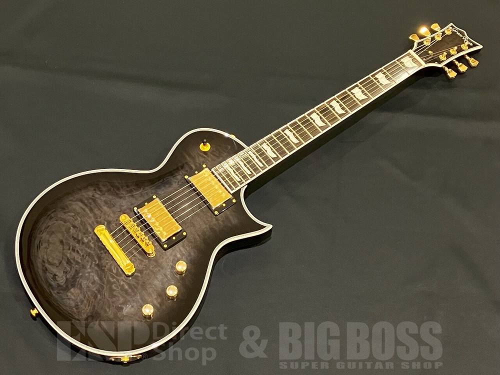 GrassRoots G-EC-CTM QM See Thru Black Sunburst