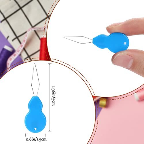 35 Pcs Needle Threader Wire Loop Tool for Hand Sewing Crafting Knitting