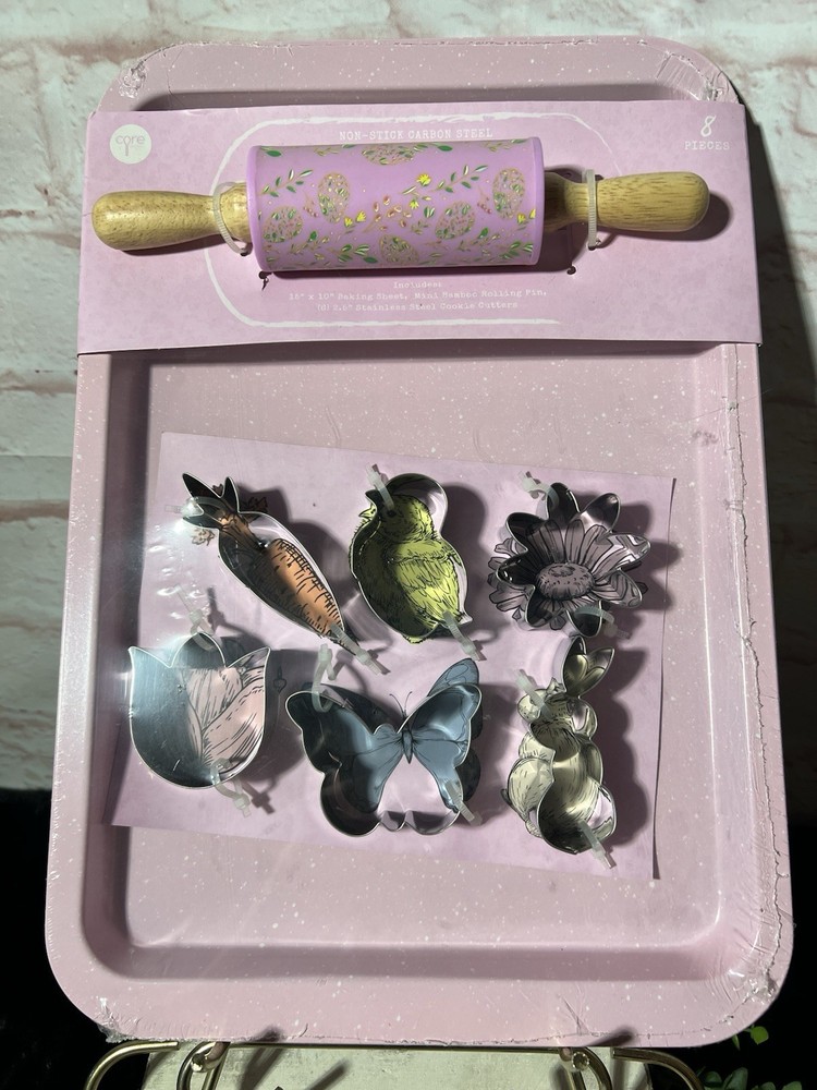 Core - Mini Bake Set - 8 Pieces - Kitchen Tools - Ros43329 - Easter - Holiday