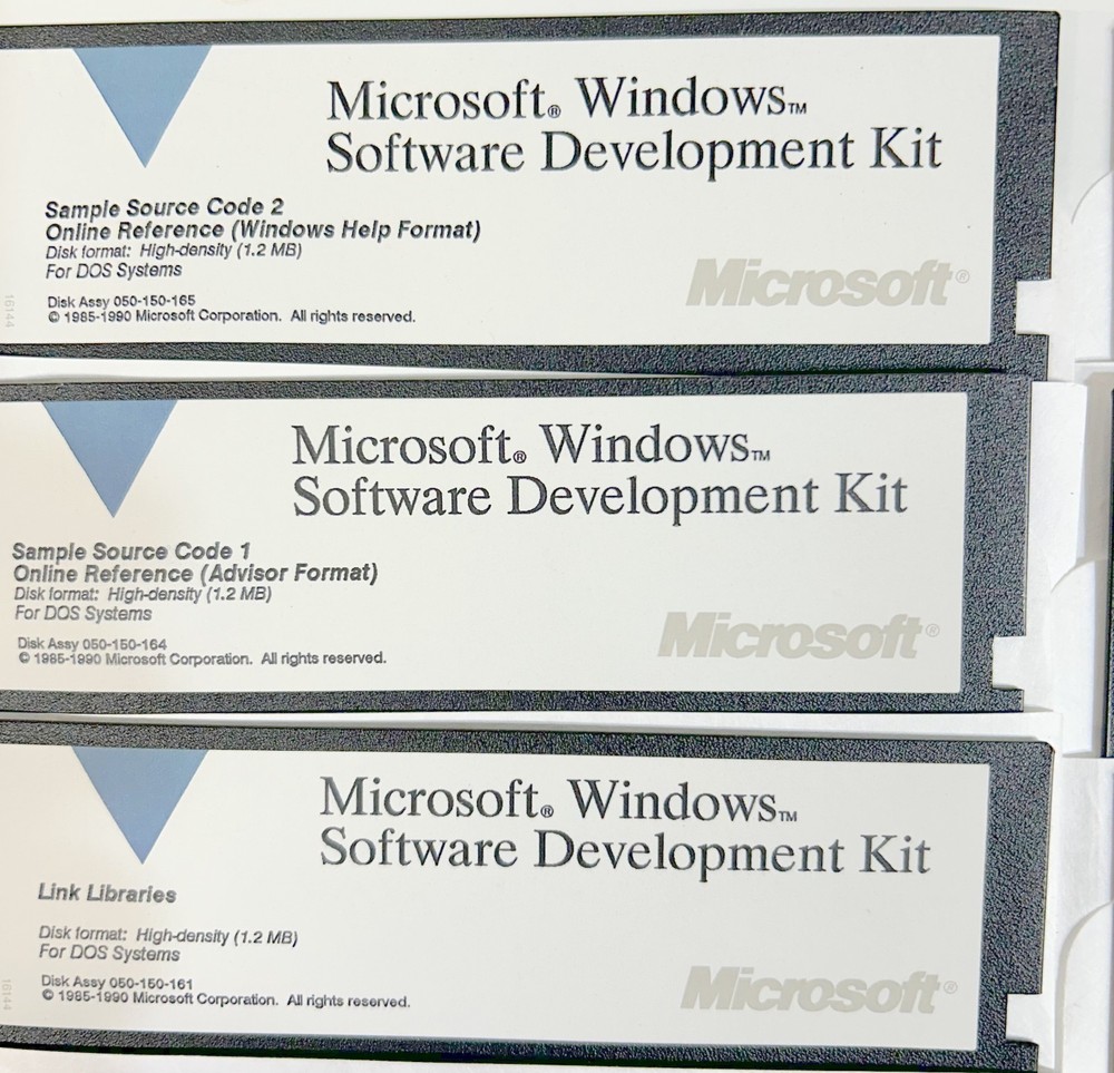 Microsoft Software Development System for Windows 1990
