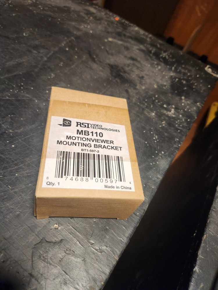RSI MB110 Mounting Bracket for DCV651V Motion Viewer