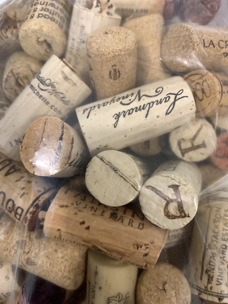 1.4 Pounds Used Wine Corks For Crafting