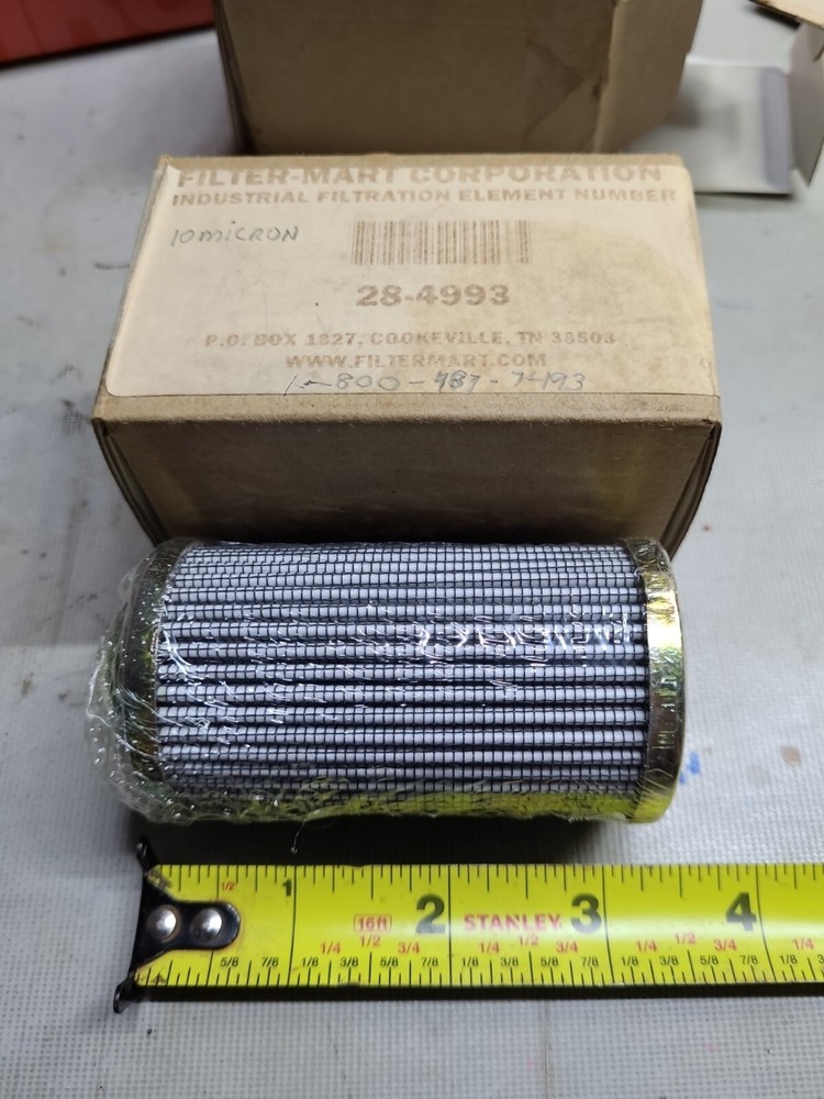 Filter-mart 28-4993 10 Micron Filter, Lot Of 2
