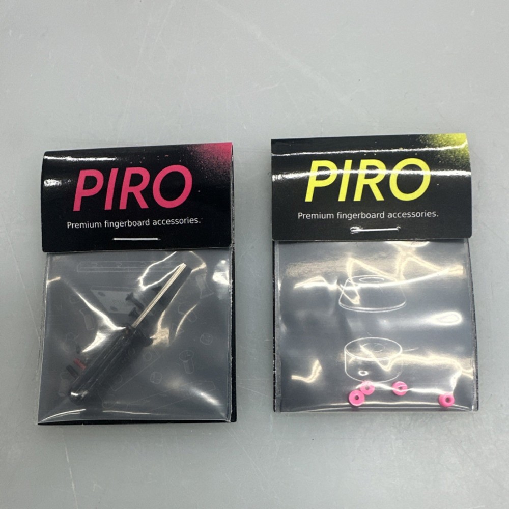 Piro Fingerboarding Bushings And Hardware + Tool