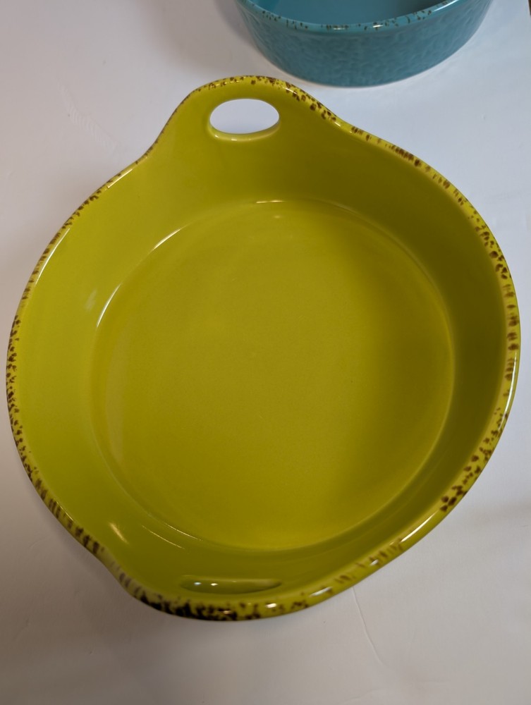 Nesting Bakeware Blue Jean Chef Set/Chef Aimee Blume 2 Piece