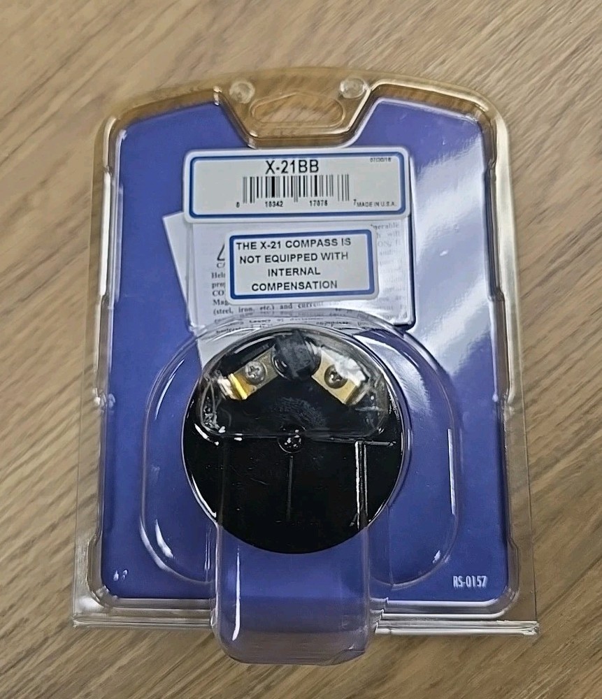 Ritchie X-21 PANEL Mount Boat Compass