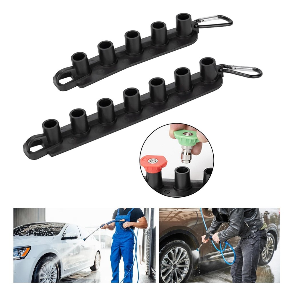 Pressure Washer Nozzle Tip Holder Easy Installation Portable Storage Rack
