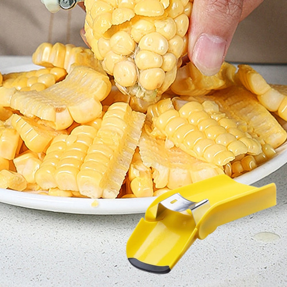 2x Fast Corn Cob Separator and Peeler Easily Peel Your Corn Cobs Cooked or Fresh