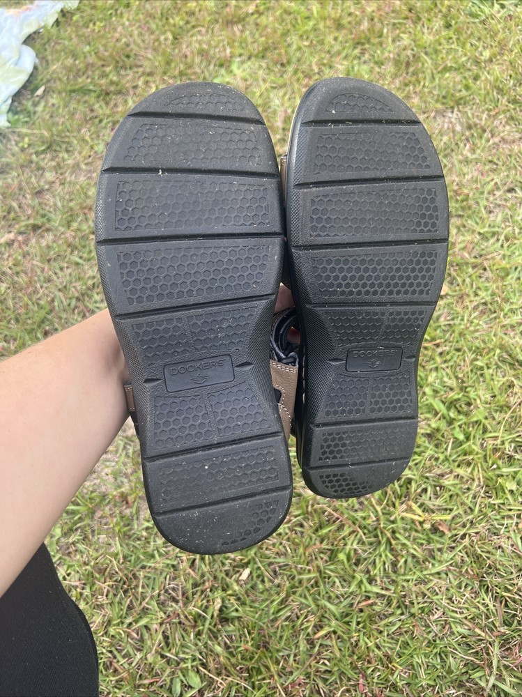 Dockers Brown Adjustable Sandals Men Size 9 M