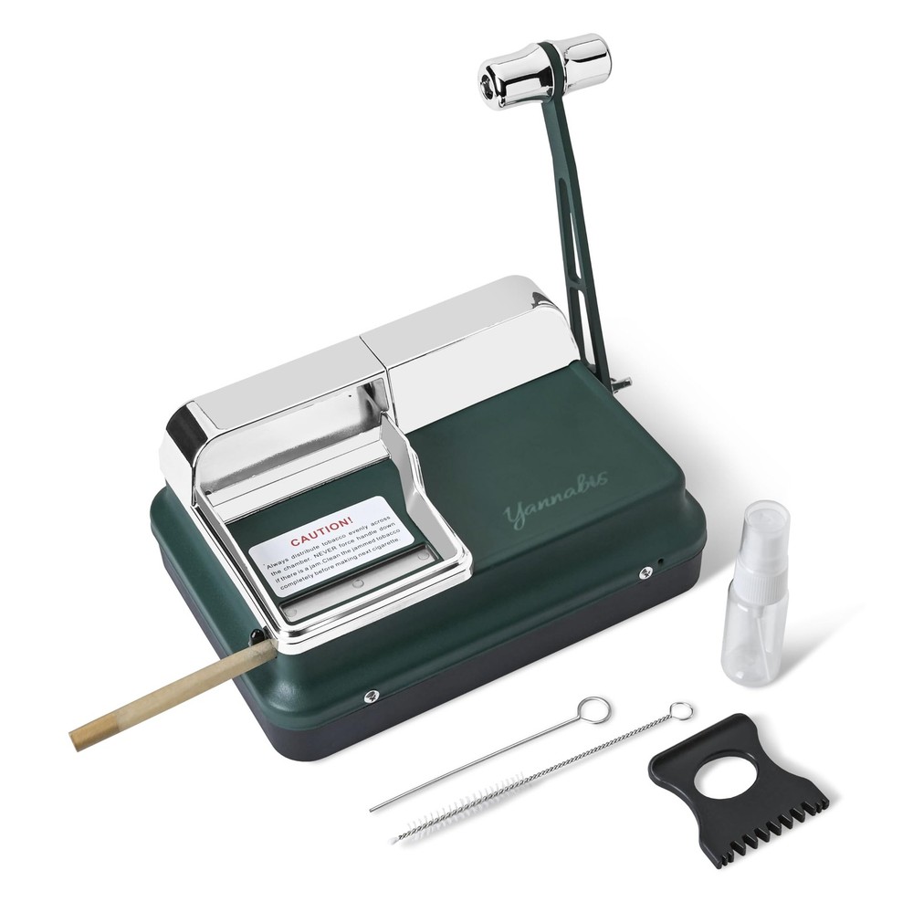 Cigarette Rolling Machine, Manual Cigarette Injector Machine for 8mm Diameter...