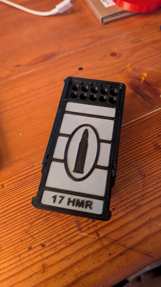 Ammo Storage Box 17 HMR 50 Rounds