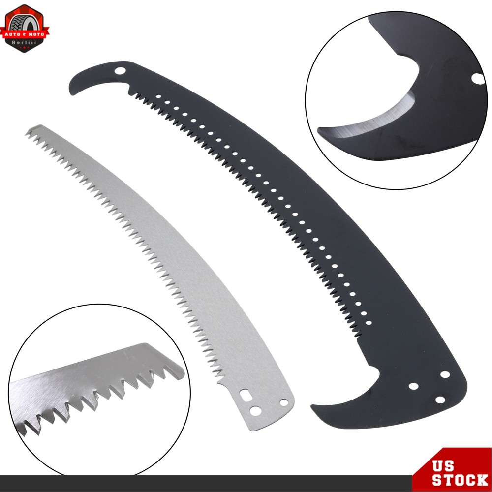 30 FT Tree Manual Pole Saw Pole Saws for Tree Trimming Blades and Scissors Set