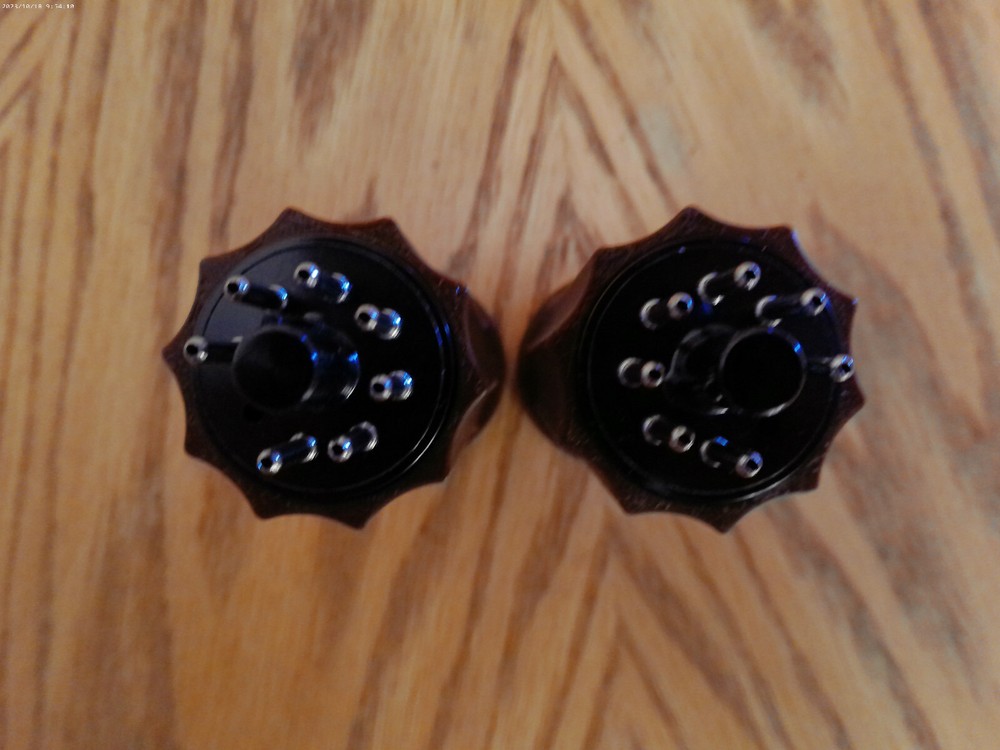 8-PIN OCTAL BASE HAM RADIO COIL FORMS (MISSING # 6-PIN)