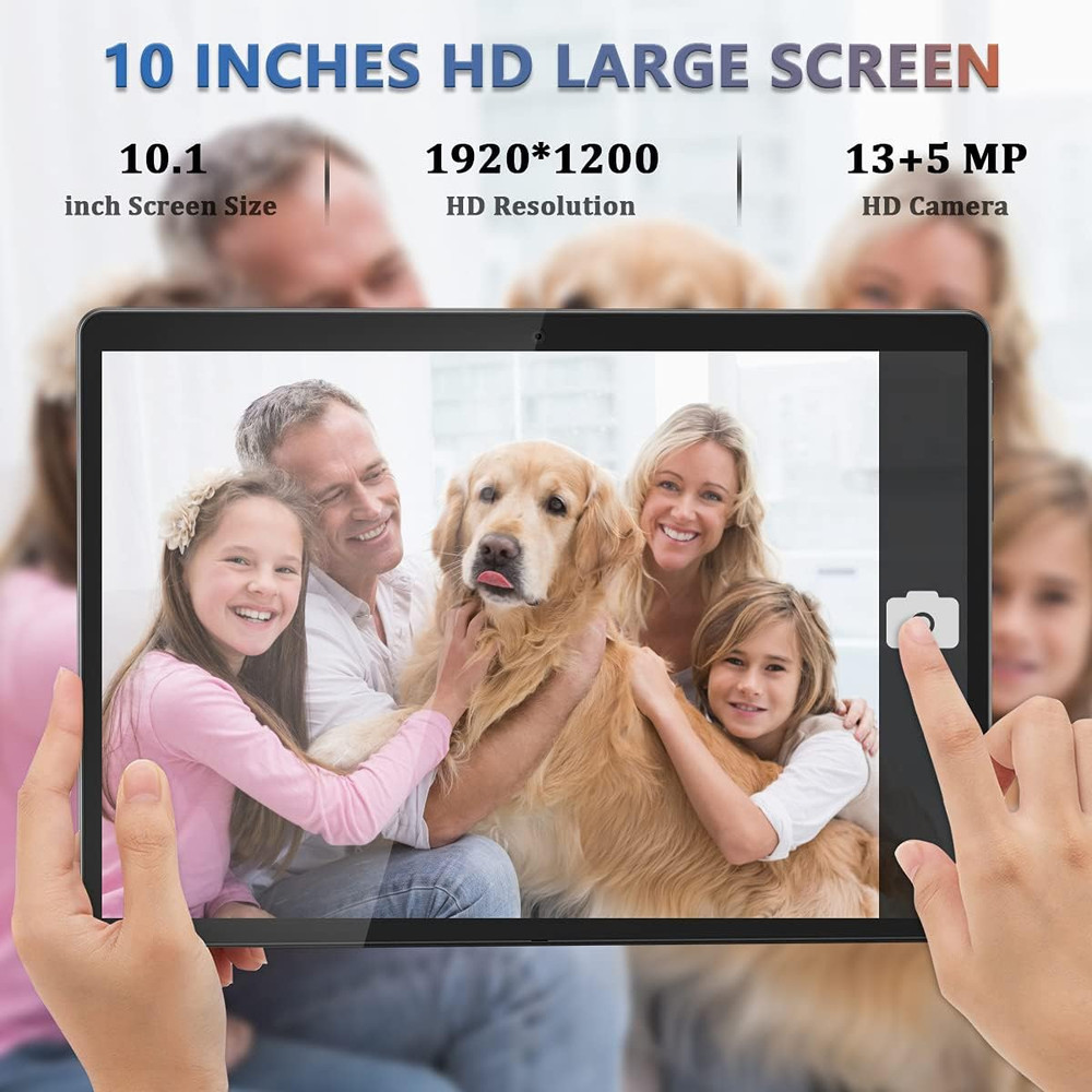 Tablet 10.1 Inch Android 12 Tablet 2024 Latest Update Octa-Core Processor with 6
