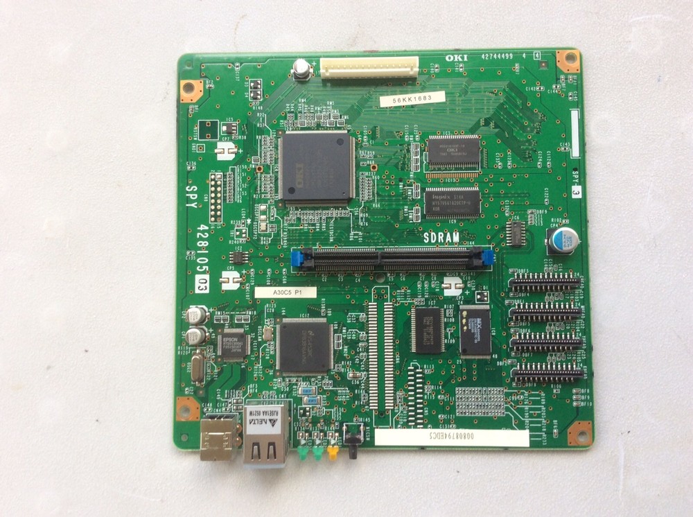 OKI DATA C5200 Copy Machine Main Control Board 42744499 56KK1683