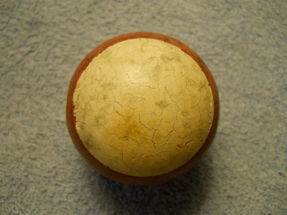 Vintage Clay Billiard Ball- #15