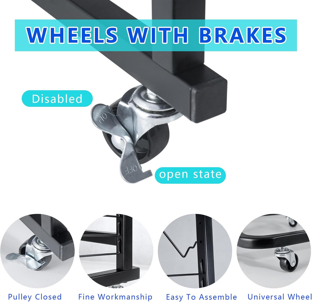 25 Removable Shelves, Art Drying Rack for Classroom,Art Storage Rack,Drying Rack