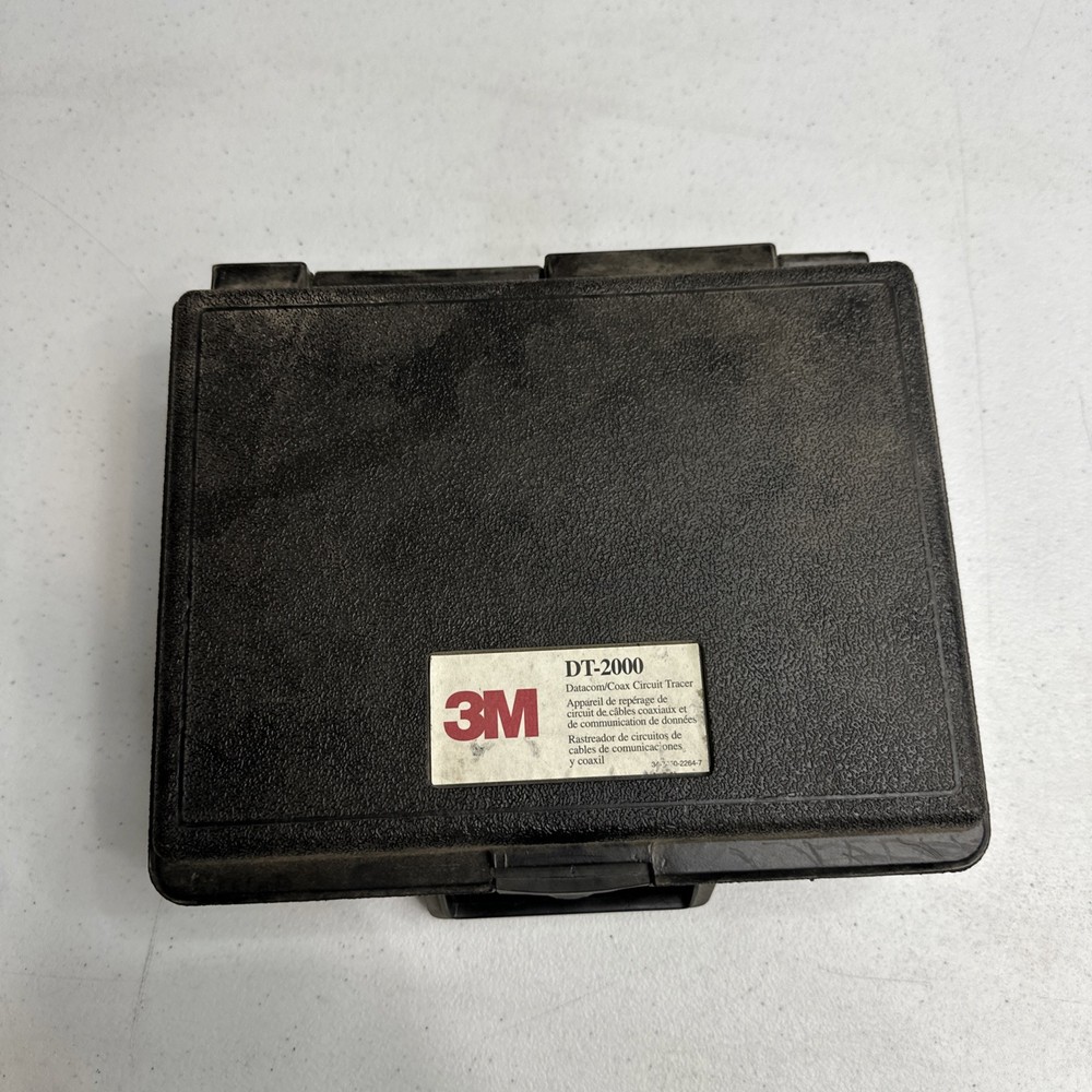 3M DT-2000 DATA COMMUNICATIONS AND COAX CABLE DETECTION INSTRUMENTS