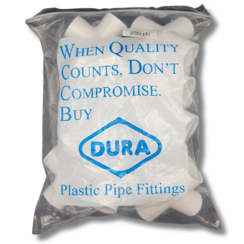 10 Pack PVC Slip Cross 1/2"