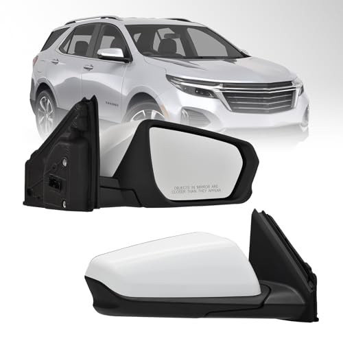Side mirror assembly replacement, left side mirror assembly replacement, right
