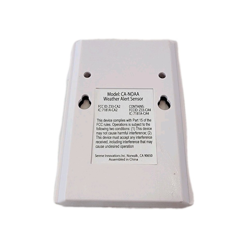 Serene Innovations CentralAlert CA-NOAA Storm Alert Sensor