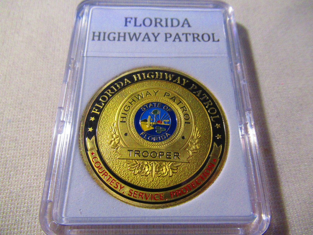 FLORIDA HIGHWAY PATROL Challenge Coin