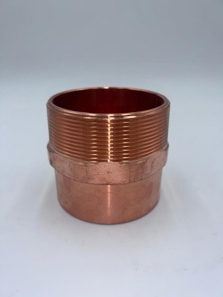 MALE ADAPTER ( C X M ) 2 1/2 NOMINAL SIZE 100% COPPER FITTING