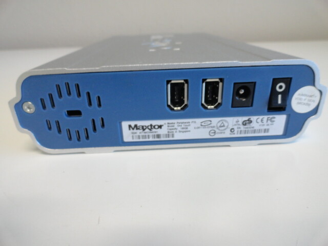 Maxtor External Hard Drive OneTouch 160GB