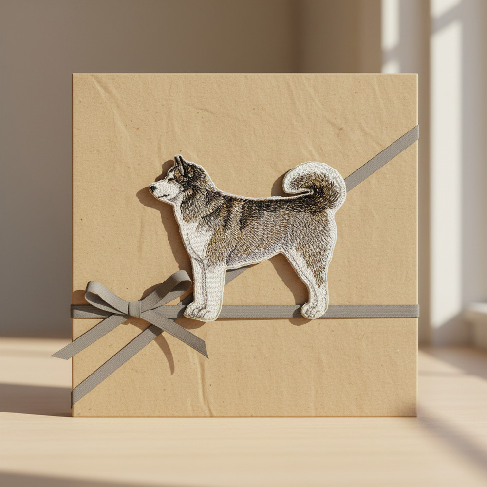 Malamute Embroidered Patch | Arctic Dog