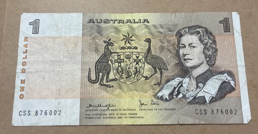 1979-81 Australia 1 Dollar Banknote