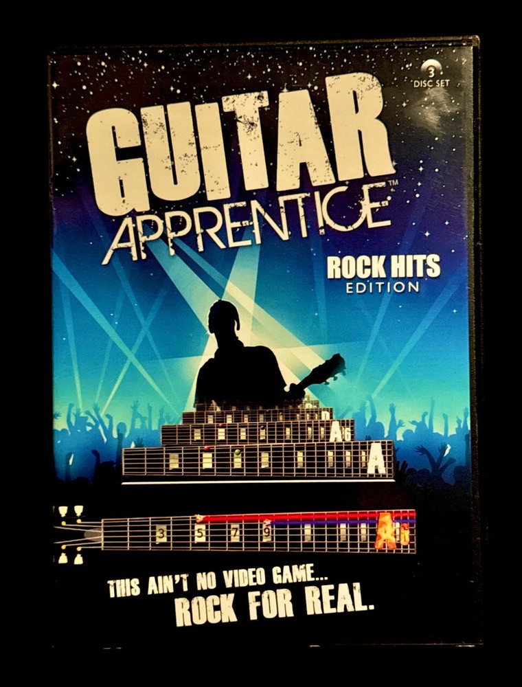 Guitar Apprentice: Rock Hits: 3xDVDs