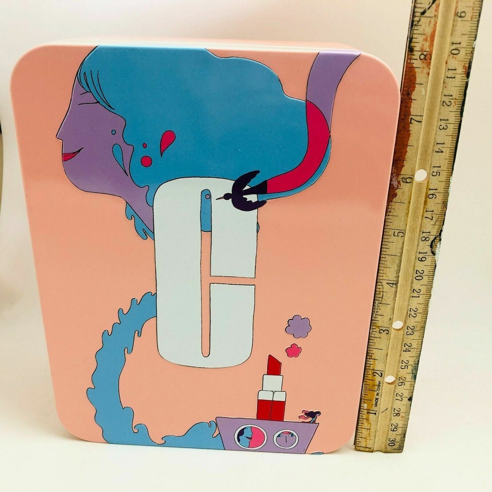 Clinique Cosmetics Empty Tin Box ~ New and Authentic !!! (Unboxed)