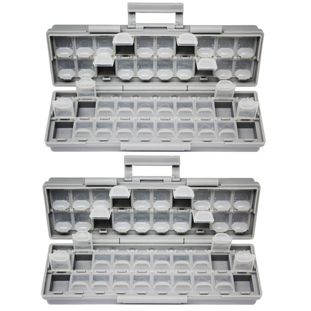 2pcs AideTek BOXALL40 Enclosure Surface Mount Components Assorted  IC chips Box