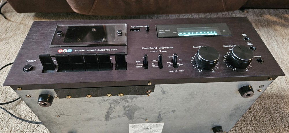 Vintage * B.I.C. T-05M Stereo Casette Deck
