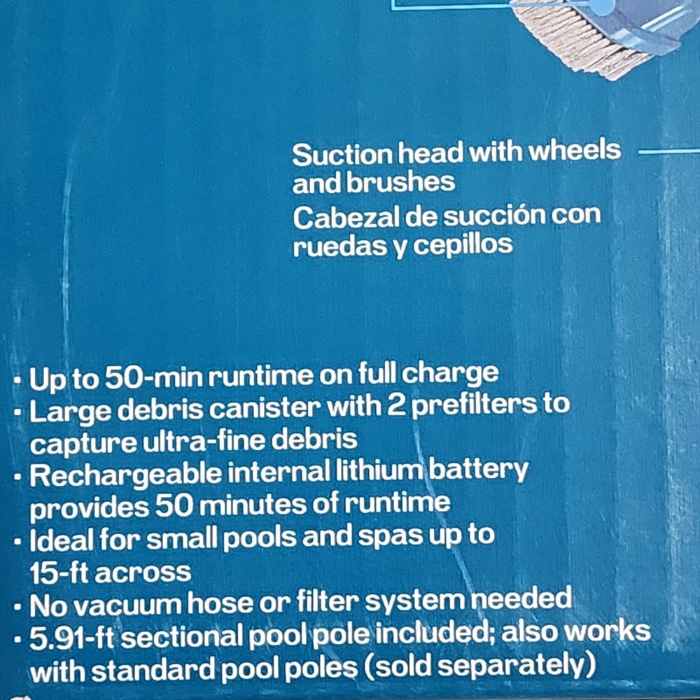 Project Source Handheld Pool Vacuum #RPV20-PS