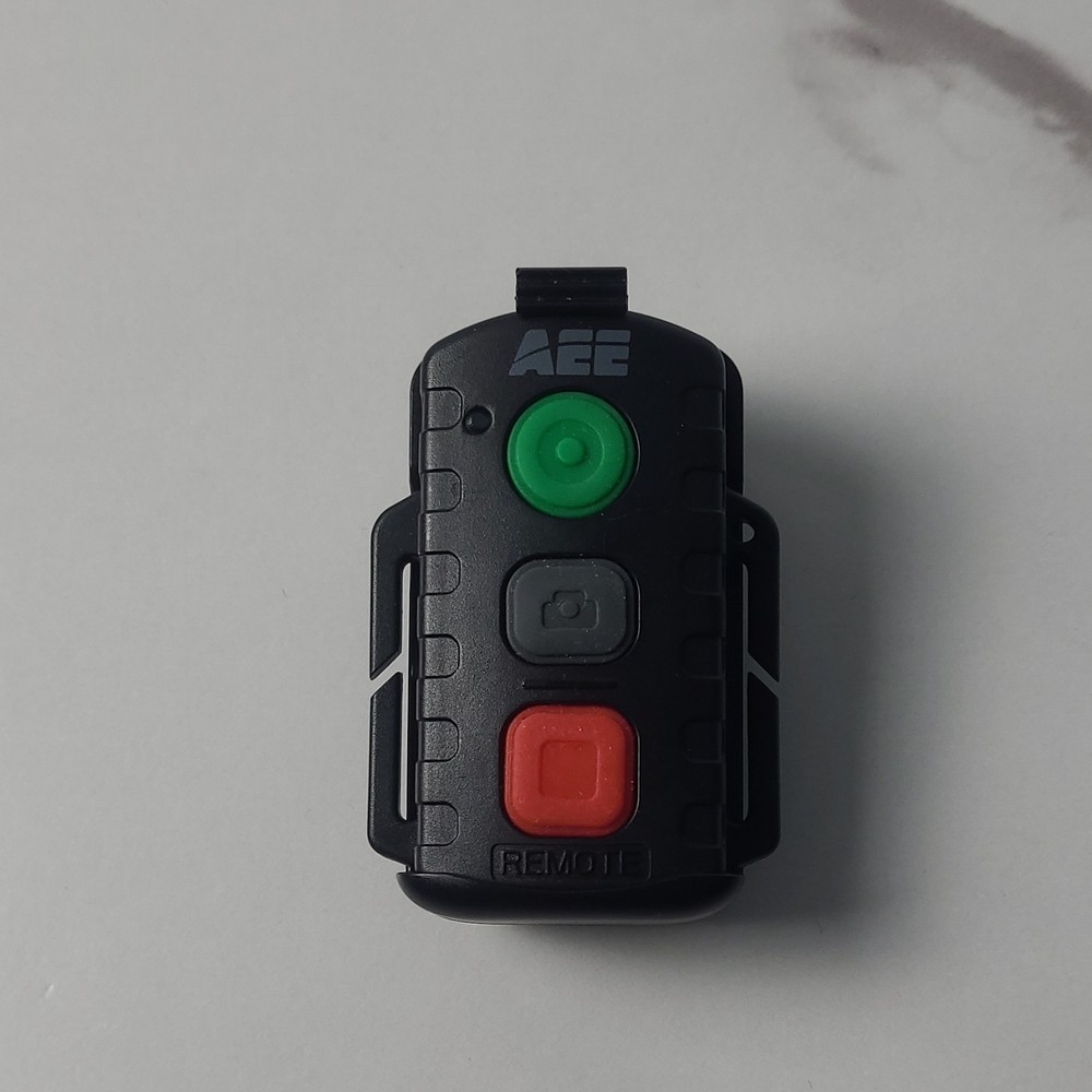 AEE Waterproof Polycarbonate Camera Case Clear Black with Remote