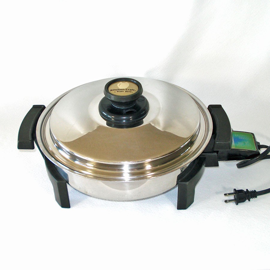 West Bend Kitchen Craft Liquid Core Electric Skillet