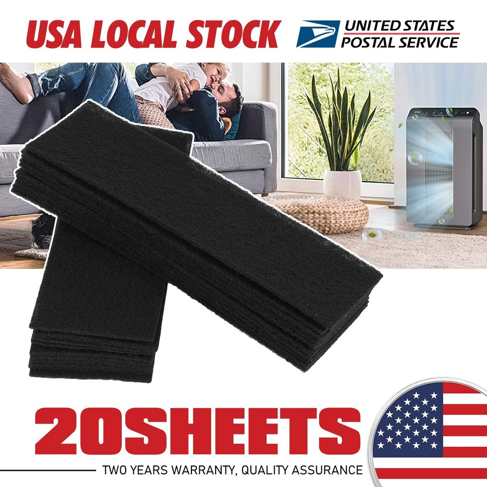 20Sheets 12" x 4" Efficient Cat Litter Box Filters for Quick Odor Control