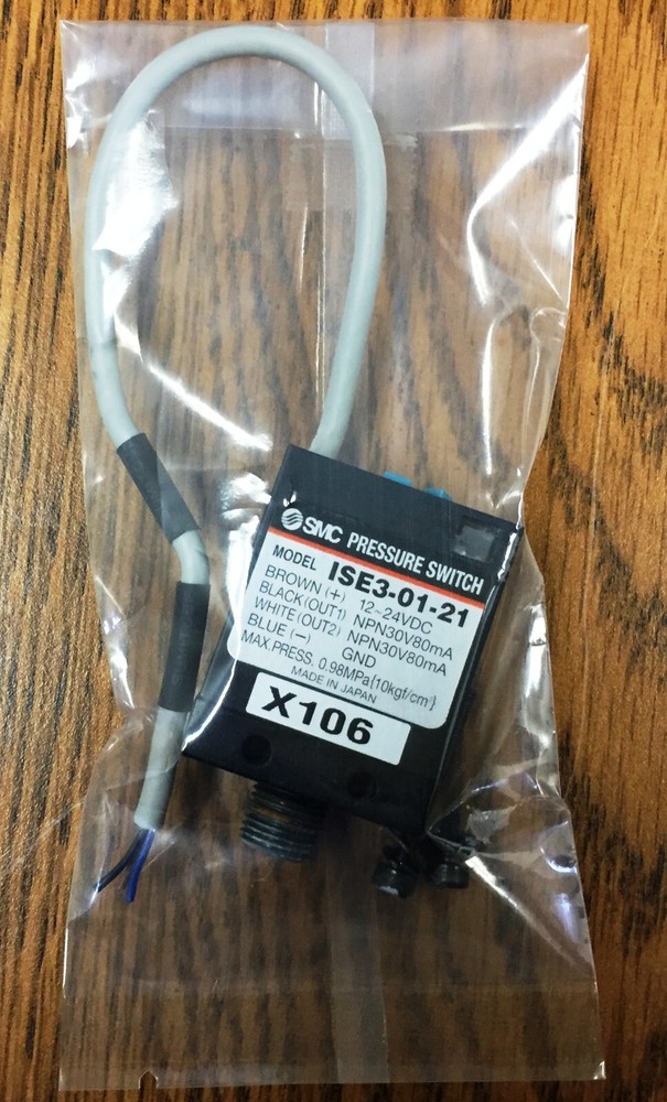SMC ISE3-01-21 Pressure Switch