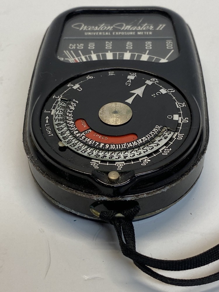 Vintage Weston Master II Universal Exposure Meter w/ Case