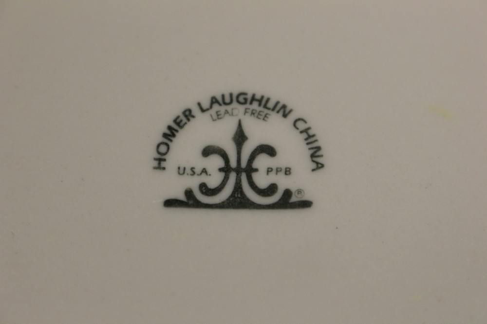 Homer Laughlin China Serving Dish 9" Plate -Used