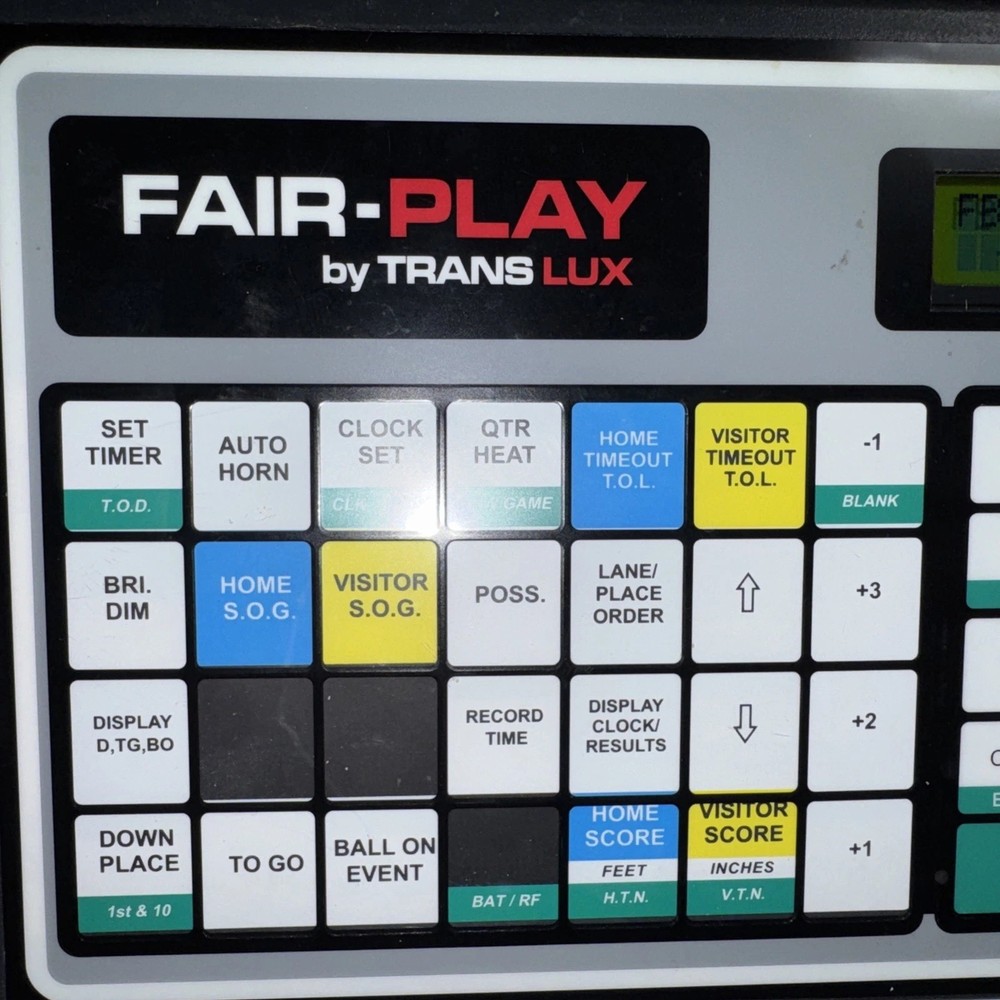 Fair-Play Translux MP70 MP-70 Wired Scoreboard Controller