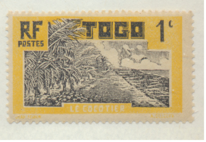 Togo Stamp Scott #216, Mint Hinged