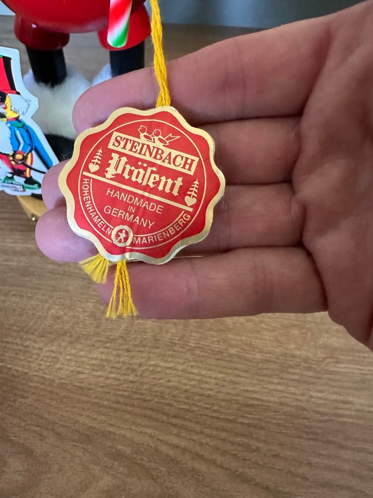 Steinbach Christmas Mickey Mouse German Nutcracker 15" No Box